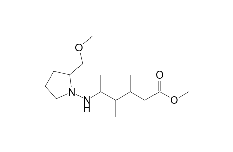 1-[(4'-Methoxycarbonyl-1',2',3'-trimethyl)butylamino]-2-(methoxymethyl)pyrrolidine