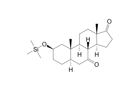 5.ALPHA.-ANDROSTAN-2.BETA.-OL-7,17-DIONE-TRIMETHYLSILYL ETHER