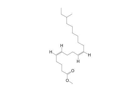 (5Z,9Z)-17-METHYLNONADECA-5,9-DIENOATE