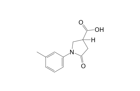 5-oxo-1-m-tolyl-3-pyrrolidinecarboxylic acid