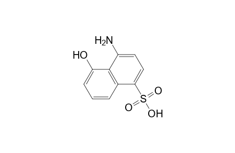 4-Amino-5-hydroxy-1-naphthalenesulfonic acid