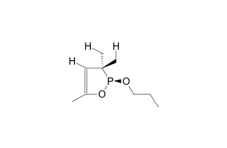 2-PROPOXY-3,3,5-TRIMETHYL-1,2-OXAPHOSPHOL-4-ENE