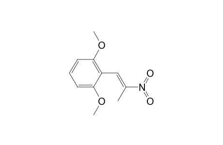 2,6-Dimethoxy-B-methyl-B-nitro-styrene