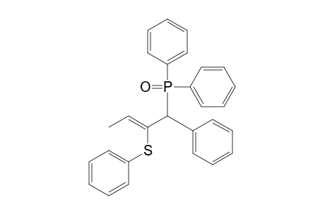 Phosphine oxide, diphenyl[1-phenyl-2-(phenylthio)-2-butenyl]-