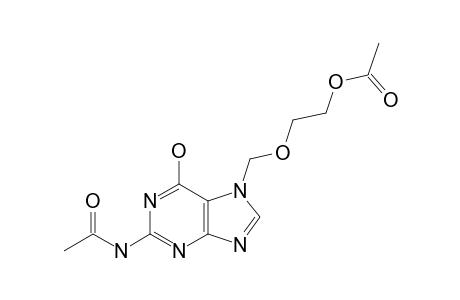 N2-ACETYL-7-(2-ACETOXYETHOXYMETHYL)-GUANINE