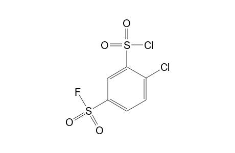 BENZENESULFONYL CHLORIDE, 2-CHLORO- 5-/FLUOROSULFONYL/-,