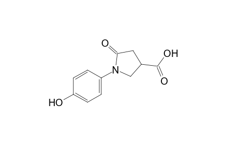 1-(p-hydroxyphenyl)-5-oxo-3-pyrrolidinecarboxylic acid