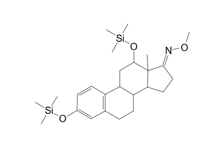 Estra-1,3,5(10)-trien-17-one, 3,12-bis[(trimethylsilyl)oxy]-, O-methyloxime, (12.beta.)-