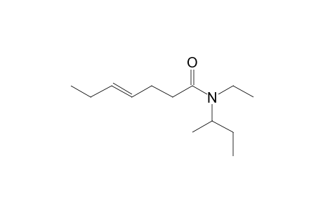 Hept-4-enoylamide, N-(2-butyl)-N-ethyl-