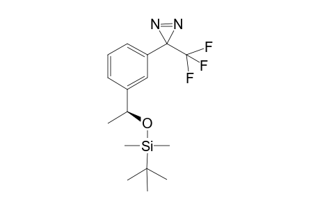 (S)-1-[3-(3-Trifluoromethyl-3H-diazirin-3-yl)phenyl]ethyl alcohol-O-tert-butyldimethylsill ether