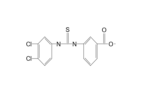 m-[3-(3,4-dichlorophenyl)-2-thioureido]benzoic acid, methyl ester