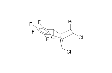 2-ENDO-6,8-DIEXO-TRICHLORO-7-ENDO-BROMO-3,4-TETRAFLUOROBENZOBICYCLO[3.2.1]OCTENE