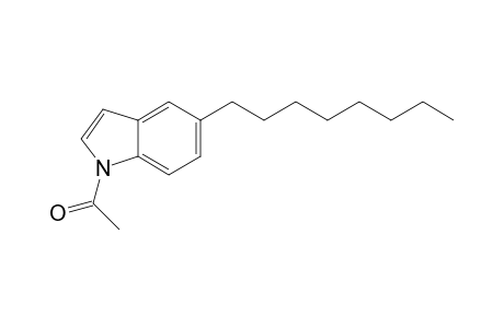 1-(5-Octyl-1H-indol-1-yl)ethanone