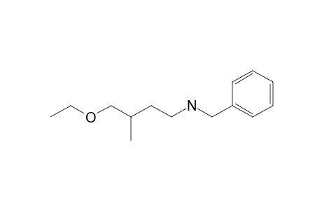 4-Ethoxy-3-methyl-N-(phenylmethyl)-1-butanamine