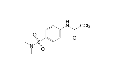 4'-(dimethylsulfamoyl)-2,2,2-trichloroacetanilide