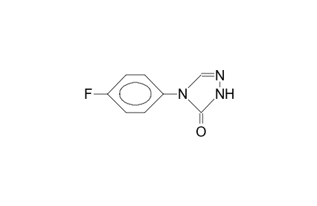 4-(4-Fluoro-phenyl)-2,4-dihydro-1,2,4-triazolon-3