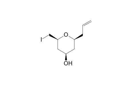 (2S,4R,6S)-2-Allyl-6-(iodomethyl)tetrahydro-2H-pyran-4-ol