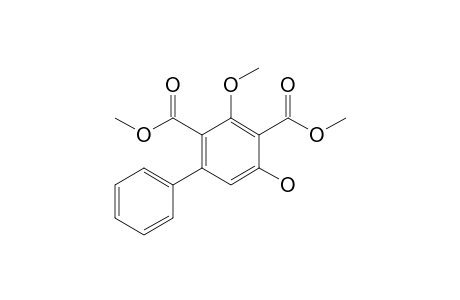 3-Methoxy-2,4-dimethoxycarbonyl-5-(phenyl)phenol