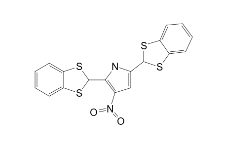 2,5-BIS-(1,3-BENZODITHIOL-2-YL)-3-NITROPYRROLE