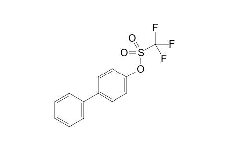 4-Trifluoromethanesulfonyloxybiphenyl