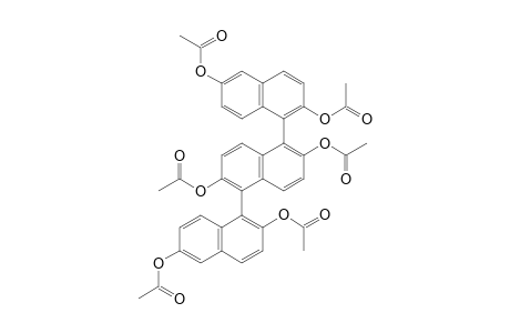 2,2',2'',6,6',6''-HEXAACETOXY-1,1':5',1''-TERNAPHTHALENE