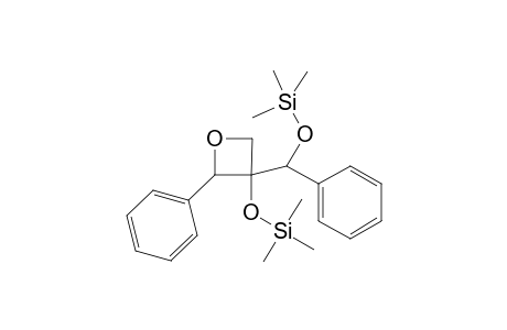 3-[(Trimethylsilyl]oxy]phenylmethyl-2-phenyl-3-[(trimethylsilyl)oxy]oxetane