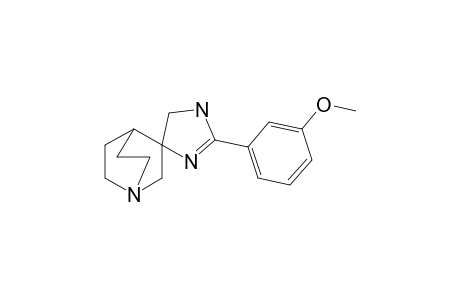 2'-(3-Methoxyphenyl)-1-azabicyclo[2.2.2]octane-3-spiro-4'(5')-imidazoline dihydrochloride