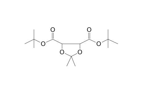 2,2-Dimethyl-[1,3]dioxolane-4,5-dicarboxylic acid, di-t-butyl ester