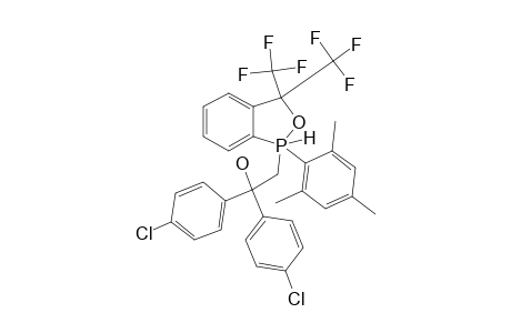 1,1,1,3-TETRAHYDRO-1-(2,4,6-TRIMETHYLPHENYL)-1-[2,2-BIS-(4-CHLOROPHENYL)-2-HYDROXYETHYL]-3,3-BIS-(TRIFLUOROMETHYL)-2,1-BENZOXAPHOSPHOLE