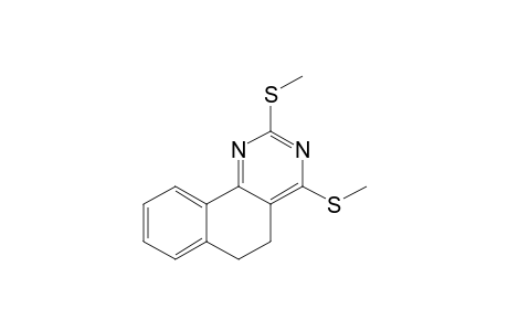 2,4-Bis(methylthio)-5,6-dihydrobenzo[h]quinazoline