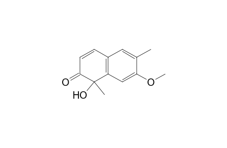 1-HYDROXY-7-METHOXY-1,6-DIMETHYL-1H-NAPHTHALENE-2-ONE