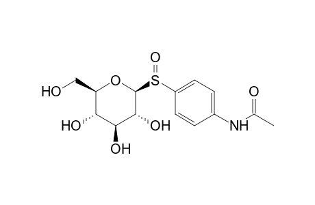 4'-[(beta-D-glucopyranosyl)sulfinyl]acetanilide