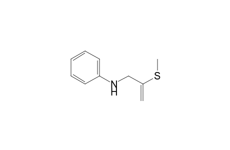 N-(2-Methylthio-allyl)-aniline