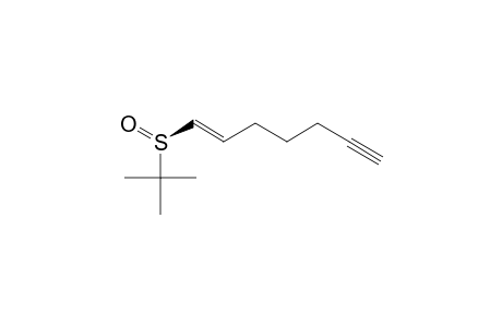 cis-(S)-1-(tert-Butylsulfinyl)-1-hepten-6-yne