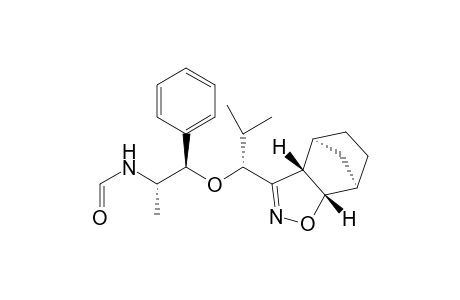 N-[(1S,2R)-1-Methyl-2-((R)-2-methyl-1-(1R,2S,6S,7S)-3-oxa-4-aza-tricyclo[5.2.1.0*2,6*]dec-4-en-5-yl-propoxy)-2-phenyl-ethyl]-formamide