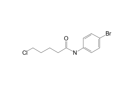 Pentanamide, N-(4-bromophenyl)-5-chloro-