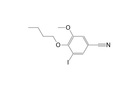 4-butoxy-3-iodo-5-methoxybenzonitrile