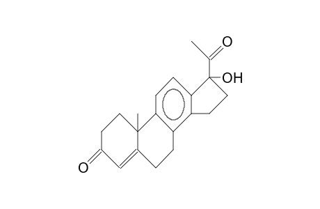 17b-Hydroxy-18-nor-17bH-pregna-4,8,11,13-tetraene-3,20-dione