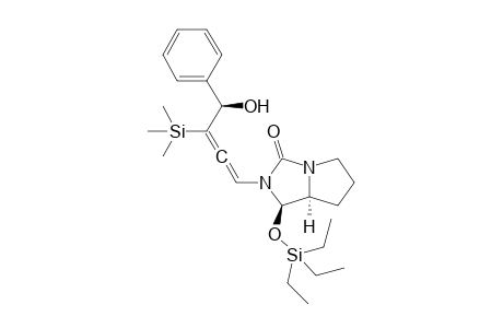 (1R,7aS)-2-((4R)-4-hydroxy-4-phenyl-3-(trimethylsilyl)buta-1,2-dienyl)-1-(triethylsilyloxy)tetrahydro-1H-pyrrolo[1,2-c]imidazol-3(2H)-one