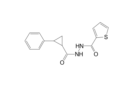 (1S,2R)-2-phenyl-N'-(2-thienylcarbonyl)cyclopropanecarbohydrazide