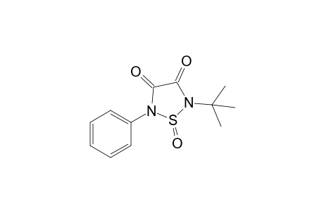 2-tert-Butyl-1-keto-5-phenyl-1,2,5-thiadiazolidine-3,4-quinone