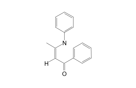(Z)-1-phenyl-3-(phenylamino)but-2-en-1-one