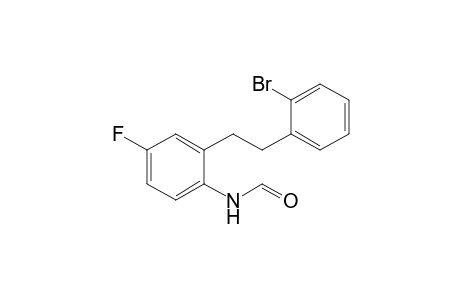 N-{2-[2'-(2"-Bromophenyl)ethyl]-4"'-fluorophenyl}formamide