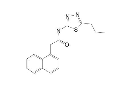 2-Naphthalen-1-yl-N-(5-propyl-[1,3,4]thiadiazol-2-yl)-acetamide