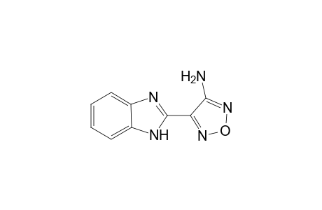 4-(1H-benzimidazol-2-yl)-1,2,5-oxadiazol-3-amine
