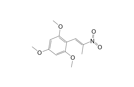 2,4,6-Trimethoxy-B-methyl-B-nitro-styrene