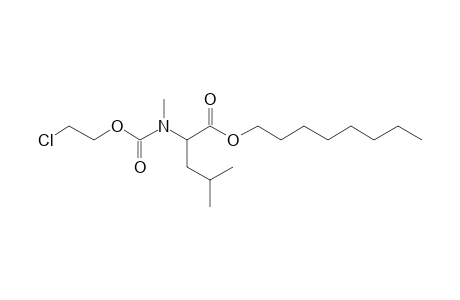 L-Leucine, N-(2-chloroethoxycarbonyl)-N-methyl-, octyl ester