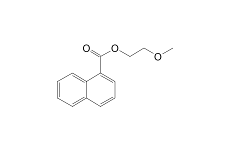 1-Naphthoic acid, 2-methoxyethyl ester