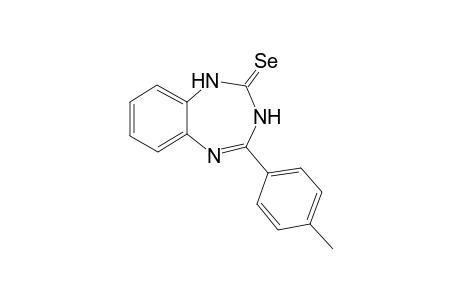 1,3-Dihydro-4-(4-methylphenyl)-2H-1,3,5-benzotriazepine-2-selone