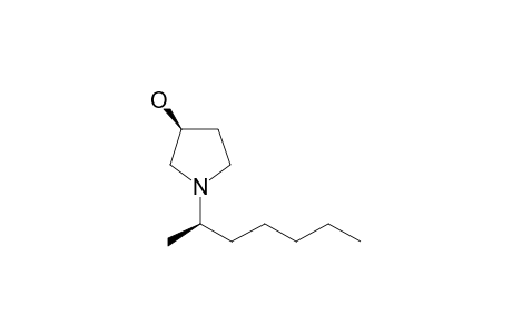 (3S)-1-[(1R)-1-methylhexyl]pyrrolidin-3-ol